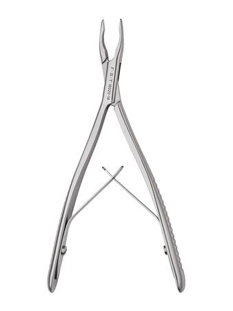 Odgryzacz kostny Friedman-Pearson - prosty, średnica łyżeczek 1 mm, 14 cm